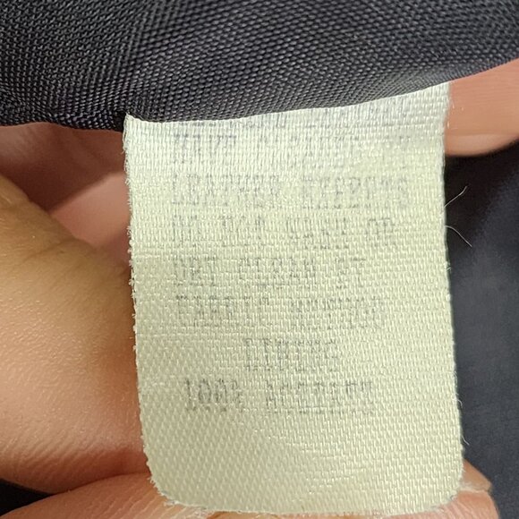 Vintage Red Leather Coat with Black Fox Fur Collar & Large Pockets Size XXL - Picture 5 of 10